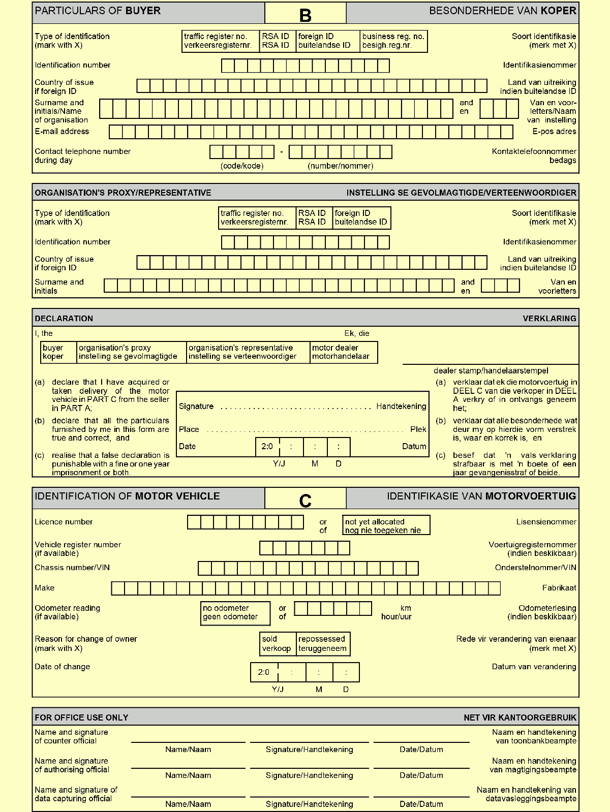Transfer Of Vehicle Ownership Form Wa Transfer Of Vehicle Ownership Form Wa